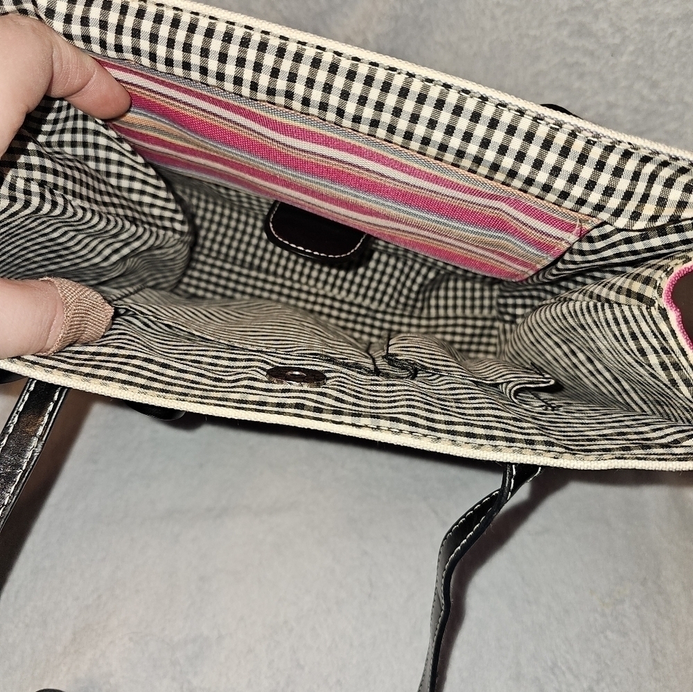 Beautiful Pink Striped Tote Bag - Picture 4 of 9